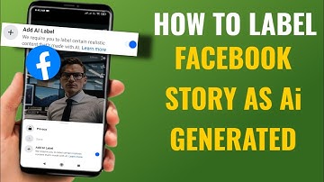 How To Label Facebook Story As Ai Generated | Facebook Story Ai Label | English