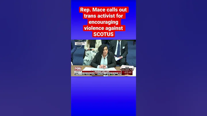 Rep. Nancy Mace confronts trans activist over extr...