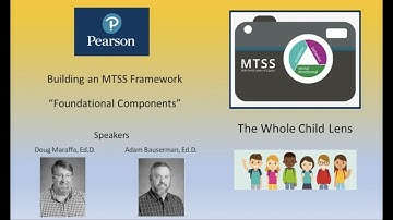 Webinar 1: MTSS Foundation: Foundational Components