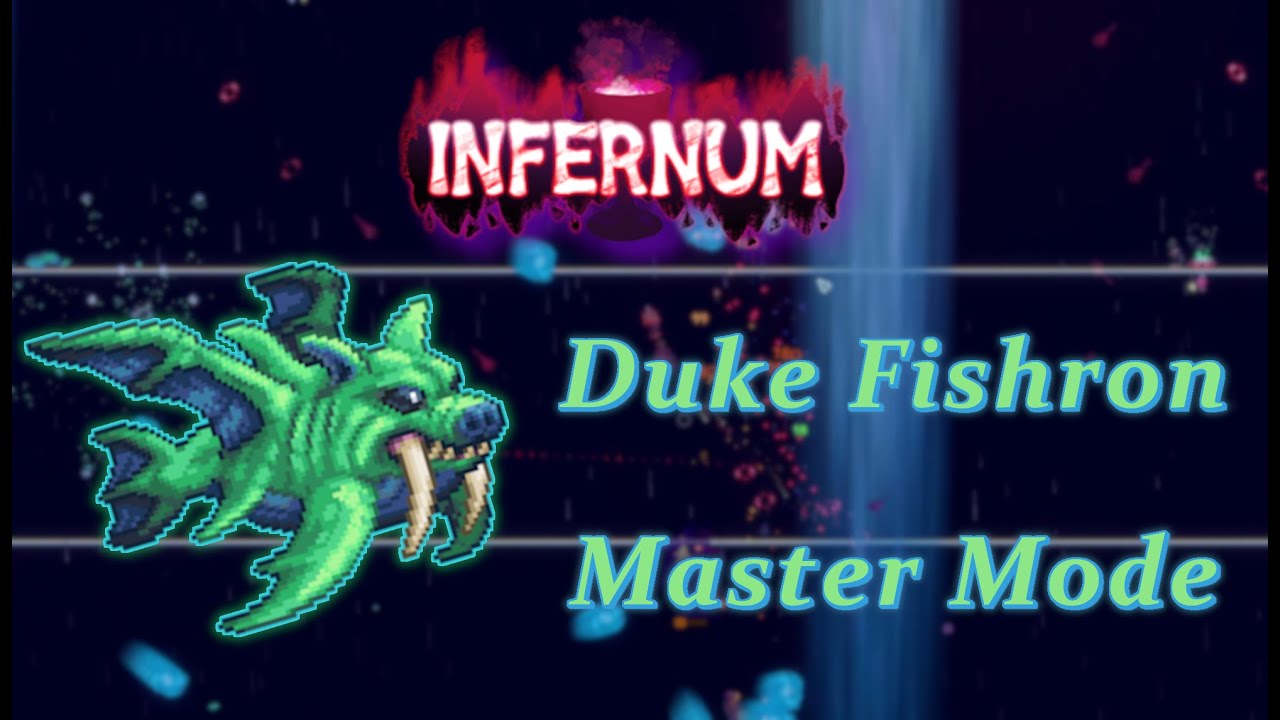 Most Intense Fight Yet! | Duke Fishron - Master Mode | Terraria ...
