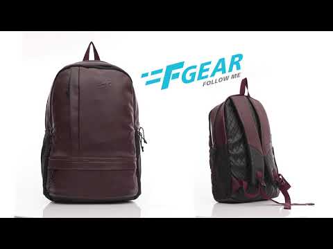 F Gear Burner Art Leather Brown - video from F Gear