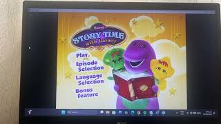 Barney Storytime With Barney DVD Menu Walkthrough