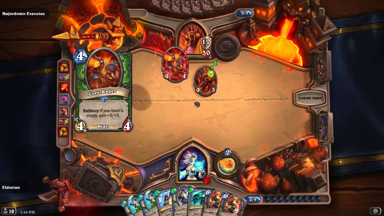 Hearthstone: Blackrock Mountain Heroic Majordomo Executus Ragnaros ...