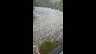 Burza Z Gradobiciem W Tymbarku 9.06.2022