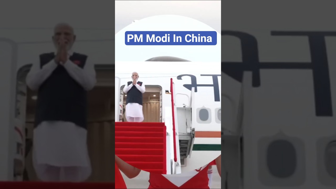 PM Modi Receives Unforgettable Welcome In Tianjin, China 