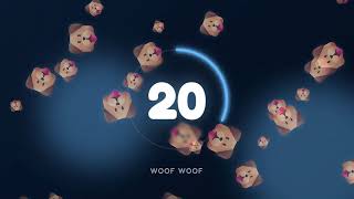 60 Second Countdown Puppies | Fun Timer for Kids