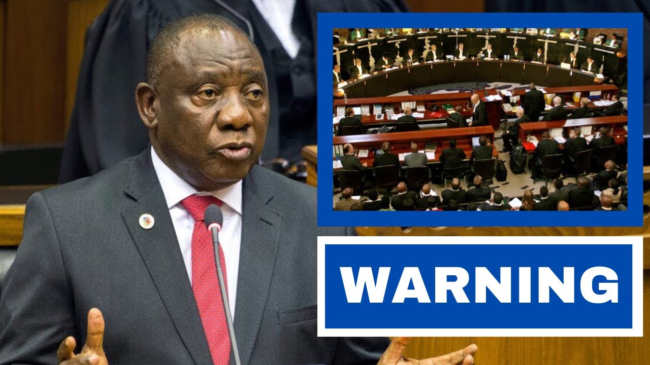 Shocking Court Warning Step Down or Jail for Ramaphosa, ANC Left Reeling