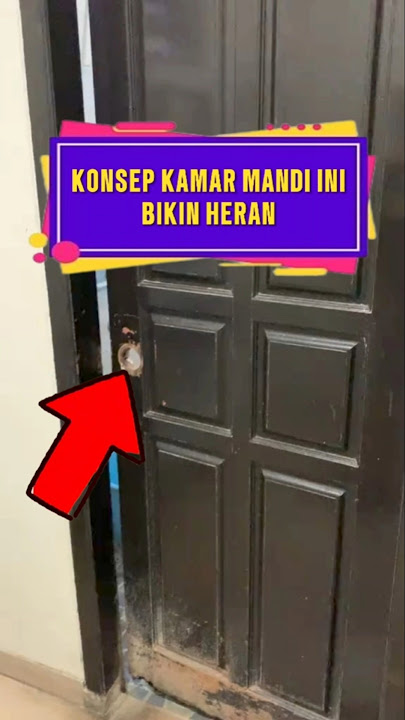 Konsep kamar mandi ini bikin heran ❗ #videoviral