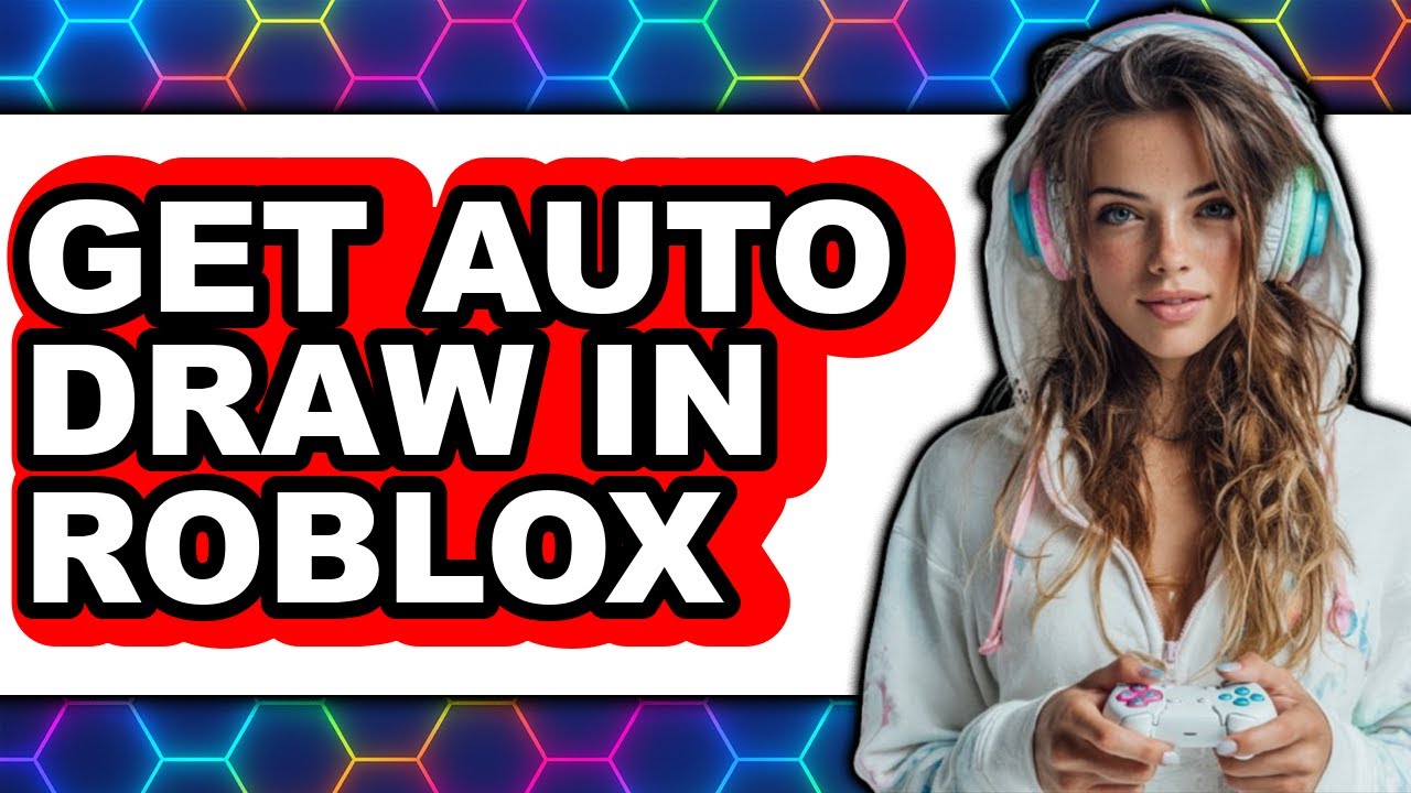 How to Get Auto Draw in Roblox (only Way)