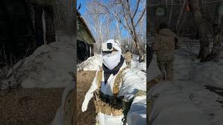 Мой камуфляж на игру #страйкбол #airsoftgameplay #military #scorpusha #airsoft #ghilliesuit