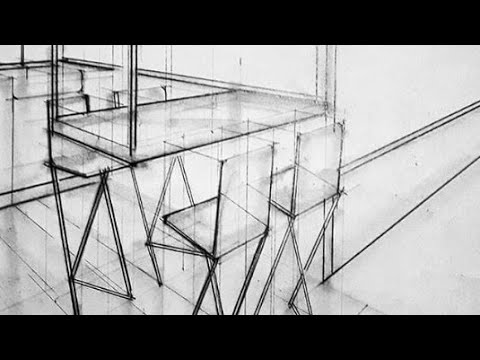 Desenho Em Perspectiva 2pf Interior Youtube