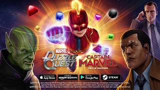 Captain Marvel - Marvel Puzzle Quest New Character screenshot 3
