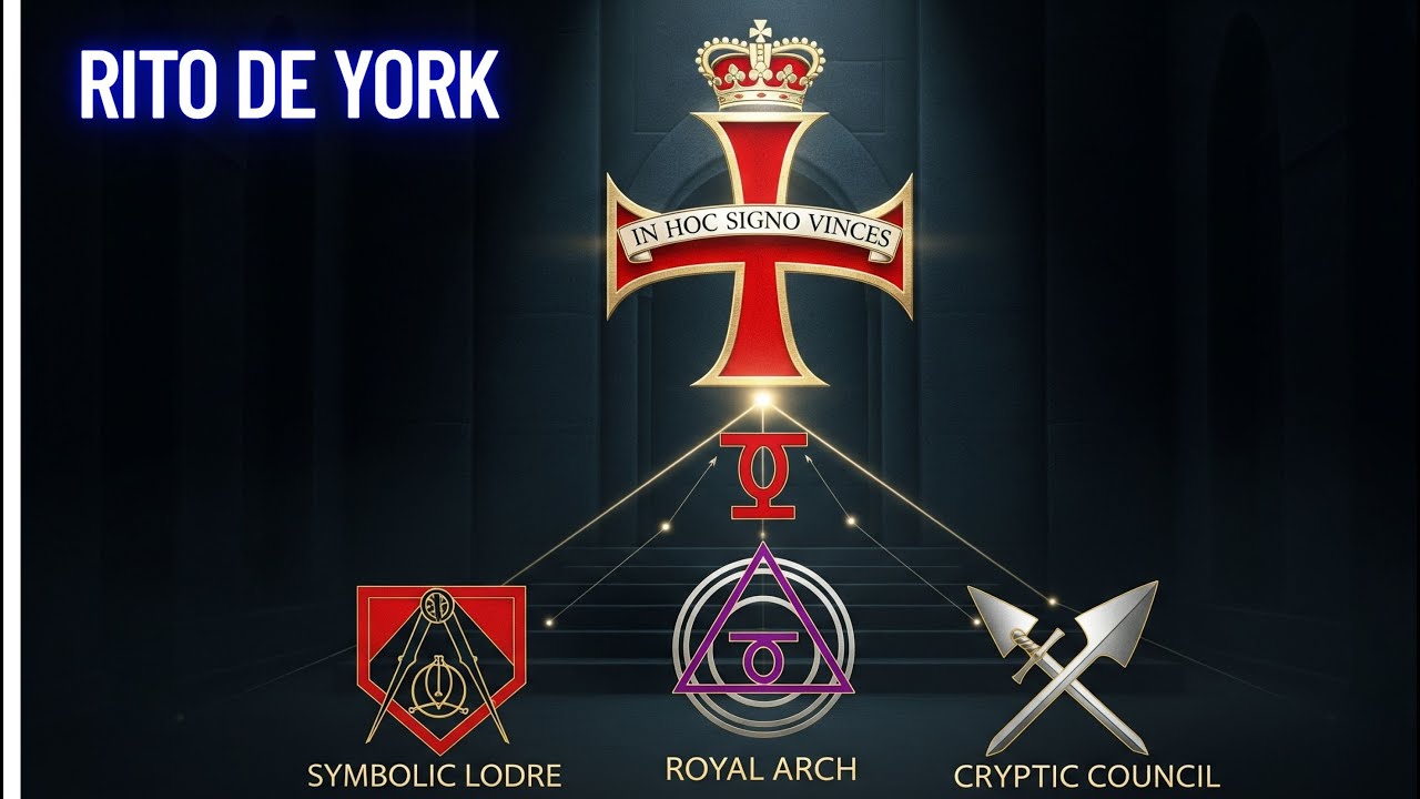 O Rito de York Desvendado: Dos Graus Simbólicos aos Cavaleiros Templários