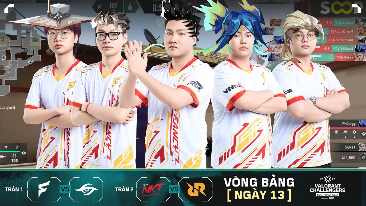 Highlights Ngày 13 | FCY vs TS.Academy | NKT vs RRQ.Academy | VALORANT Challengers SEA: 2025 Split 3