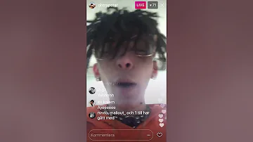 Ohtrapstar previews new song IG live