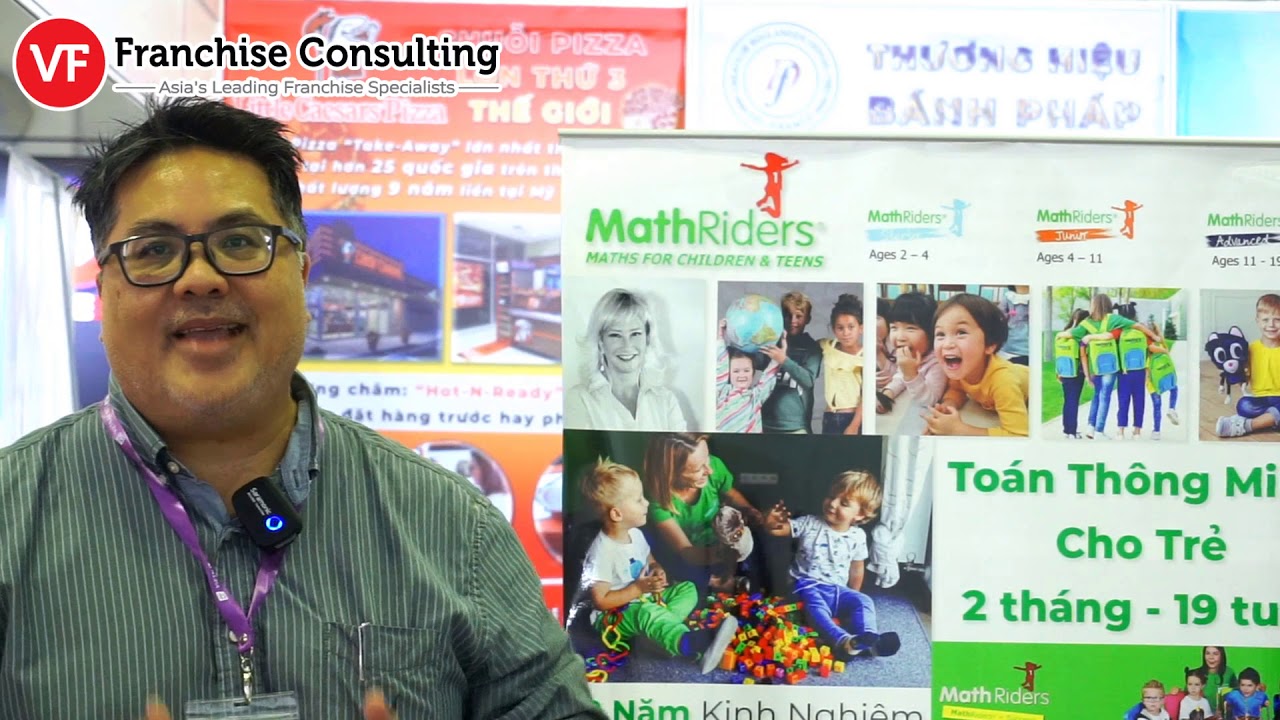 Mr. Sean T Ngo introduces MathRiders from Helen Doron Educational Group  at VietRF2020