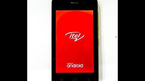 how to hard reset itel 1408 password or pattern