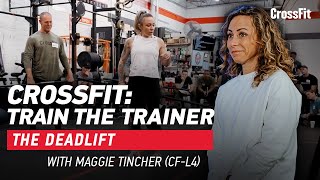 Certified CrossFit Level 4 Coach Maggie Tincher Coaches the Deadlift to CrossFit Coaches