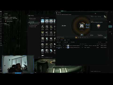 Eve Online - Building Capital Core Temperature Regulator (Legion prep)