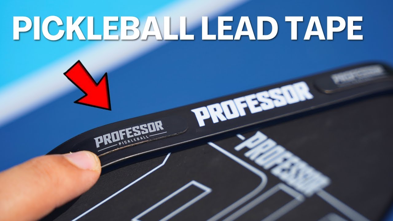 Pre-Weighted Lead Tape 3g Bars – Professor Pickleball
