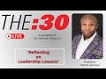 Reflecting on Leadership Lessons