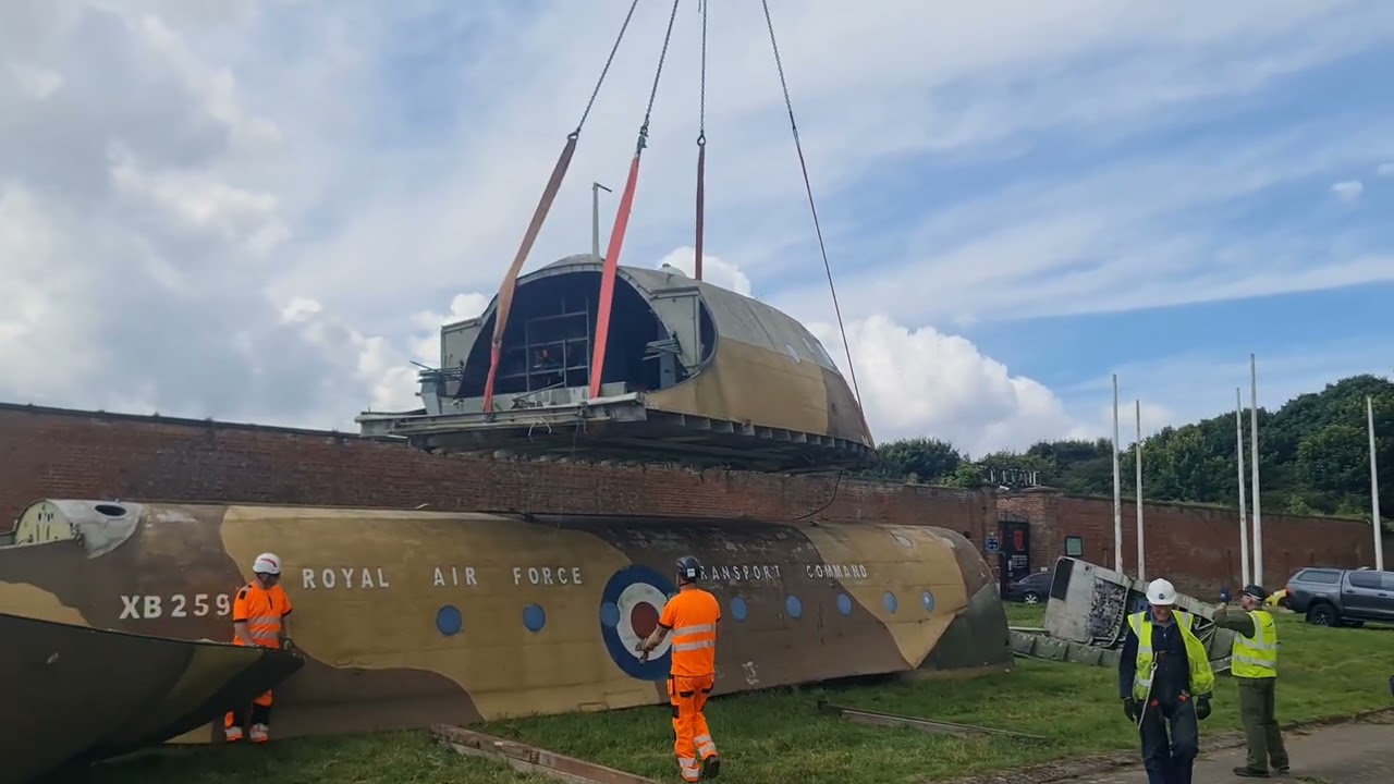 Dismantling The Last Surviving Blackburn Beverley | XB259 | Fort Paull