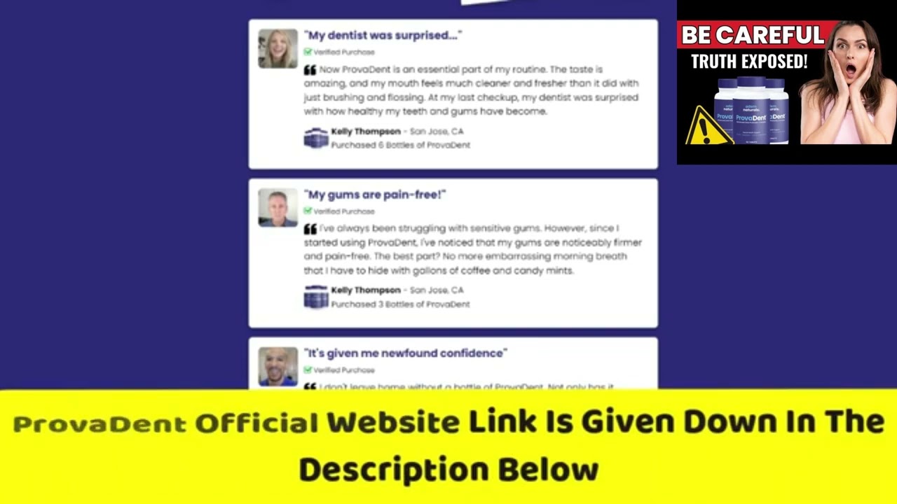 PROVADENT – ((❌🚨THE TRUTH!!❌🚨)) – ProvaDent Review – ProvaDent Reviews – ProvaDent Dental Health