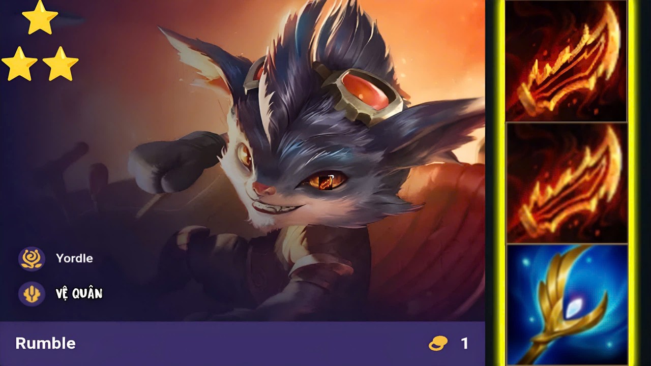 RUMBLE CARRY SIÊU MẠNH CỰC NHÀN CÂN MỌI BÀI META! | ĐTCL MÙA 16