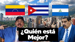 Socialismo En Latinoamerica: Así, Las Economías De Nicaragua, Venezuela Y Cuba En La Actualidad