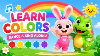 Rainbow Color Jump Song 🌈 | Learn Colors with Fun Dance for Kids