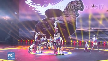 Xem biểu diễn xiếc nhào lộn tuyệt vời ở Trung Quốc