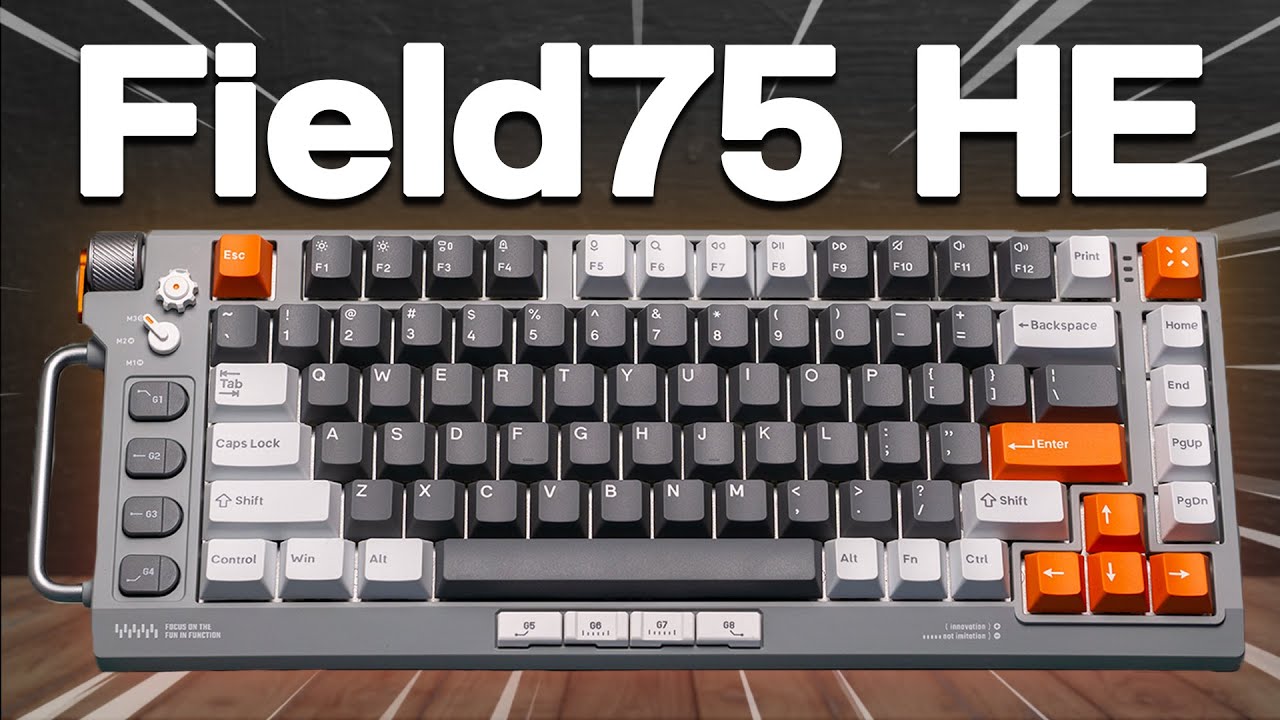 キーボード Nuphy Field75 HE Amazon | nuphy Field75 HE 磁気スイッチ ゲーミングキーボード 有線