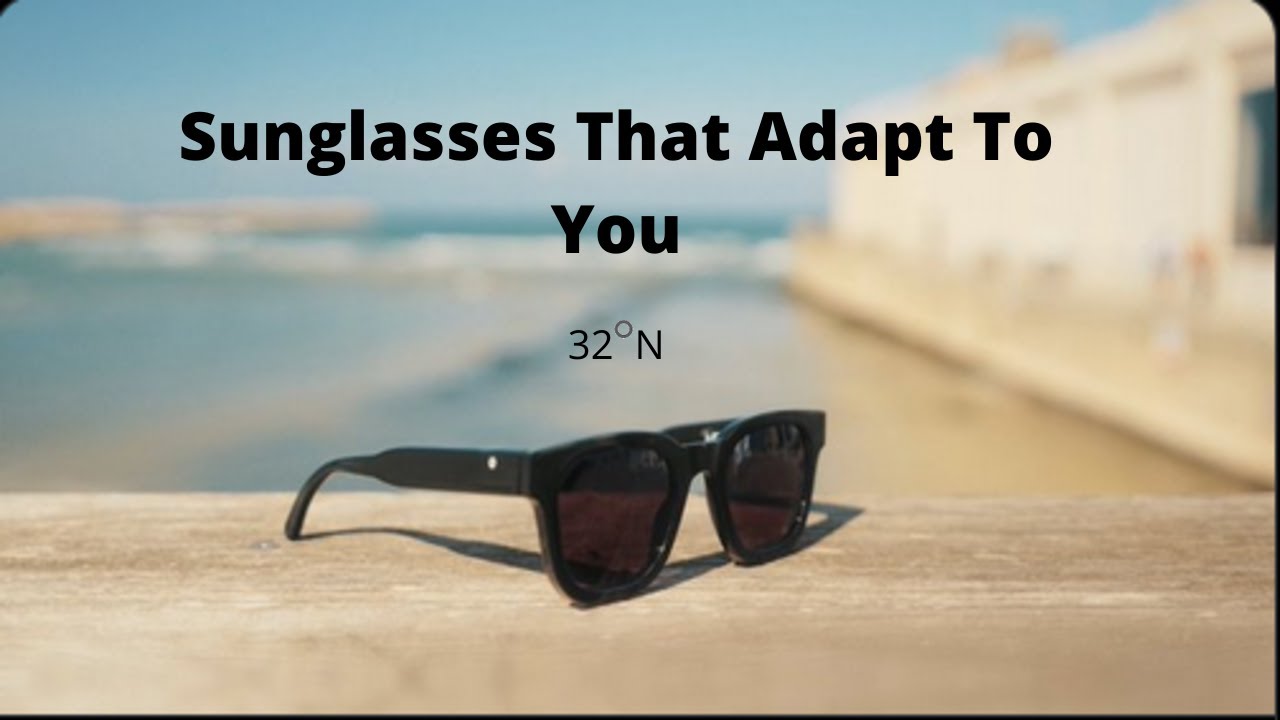 32°N - Glasses that Adapt to You - Sunglasses that Switch to Reading Glasses in one Swipe😎