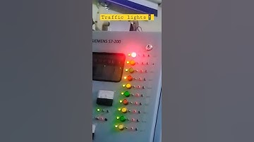 PLC S7-200 Traffic 🚦 Light program done through ladder programming. #pakistan #emergingtechnologies
