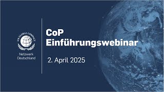 CoP Einführungswebinar