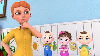 ¿Quién Hizo Esto? 🧸 ¡Vamos a averiguarlo! 🔍 Canciones divertidas para niños