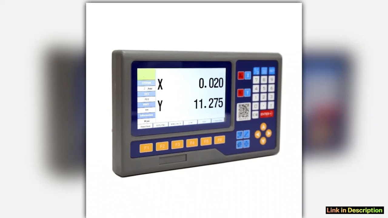 8 Languages 2 Axes 3 Axis LCD DRO Digital Readout Display Counter for Milling Lathe Turning Machine