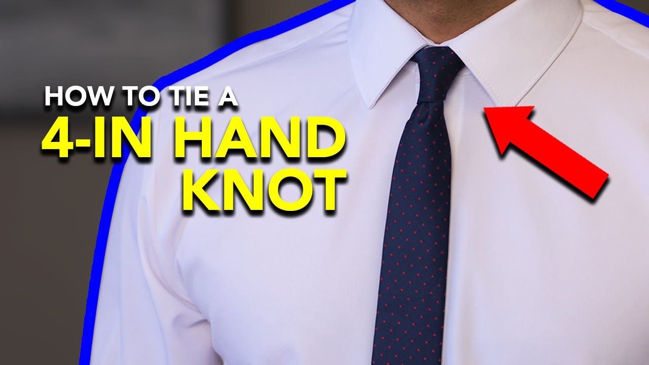 necktie four in hand knot