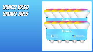 REVIEW (2026): Sunco BR30 Smart Bulb. Features