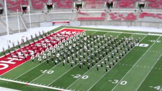 OSUMB Ramp Entry at The Buckeye Invitational 10 13 2012