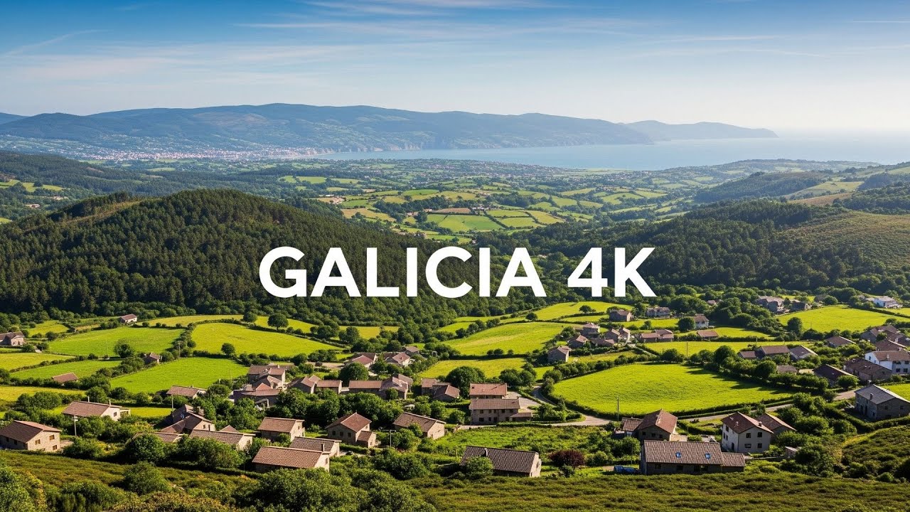 GALICIA EN 4K: El Montaje Más Hermoso de Sus Paisajes | Naturaleza Pura y Lugares de Ensueño