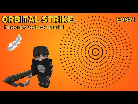 How to make an Orbital Strike with Commands in Minecraft Bedrock
