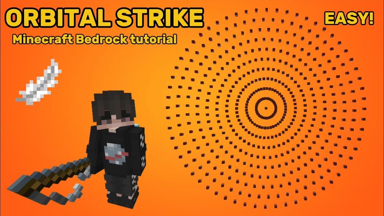 How to make an Orbital Strike with Commands in Minecraft Bedrock