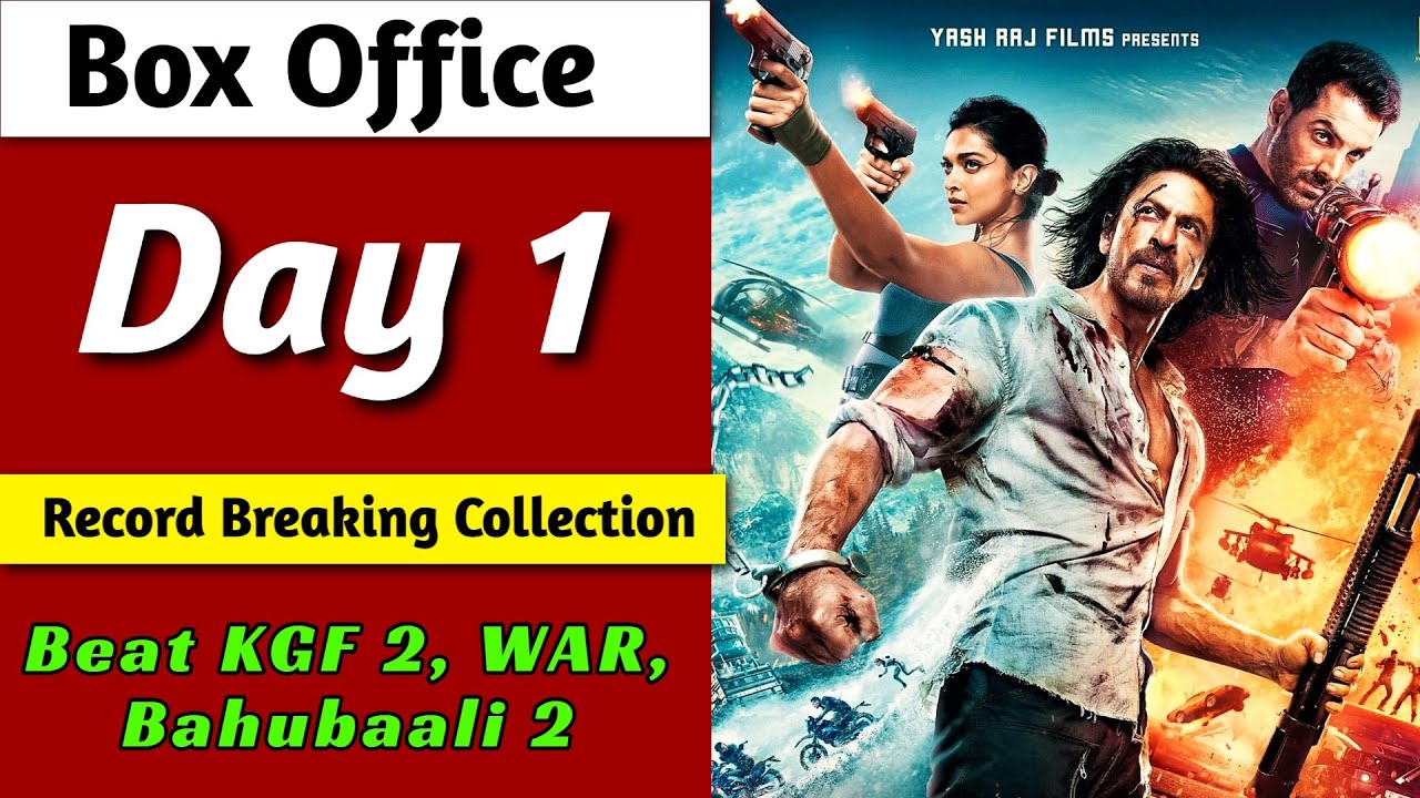 Pathaan First Day Box Office Collection And Review | Shah Rukh Khan, Pathaan 1st Day Collection