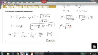 Topic 18 Part 5   Lossy Medium