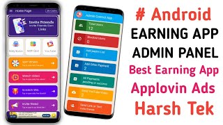 Earnings app swb files in Sketchware, Sketchware earnings app, Sketchware spin, refer and earn, task screenshot 1