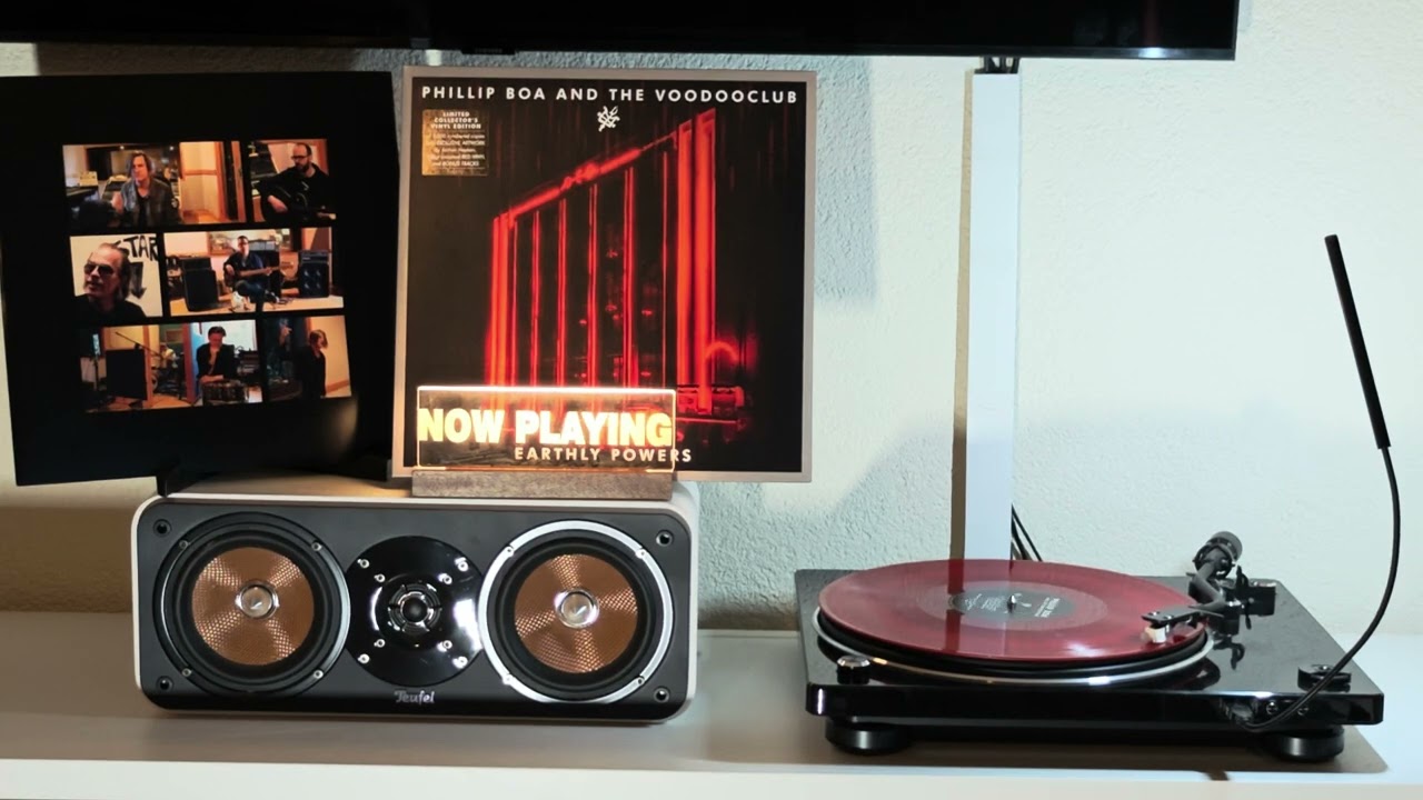 Phillip Boa and the Voodooclub - A Crown for the Wonderboy - Earthly Powers - Limited Num. Red Vinyl