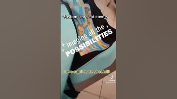 Sublimated car seat covers using subli-mate sheets