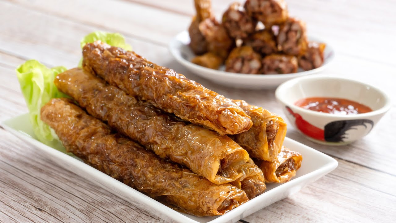 Penang Loh Bak | Ngo Hiang | Five Spice Meat Rolls 🍖 檳城卤肉 | 五香肉卷 | 五香春卷 [My Lovely Recipes]