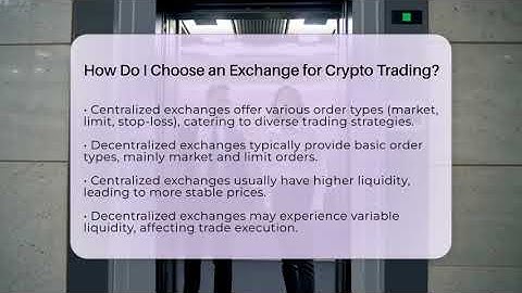How Do I Choose an Exchange for Crypto Trading? - All About Crypto Exchanges
